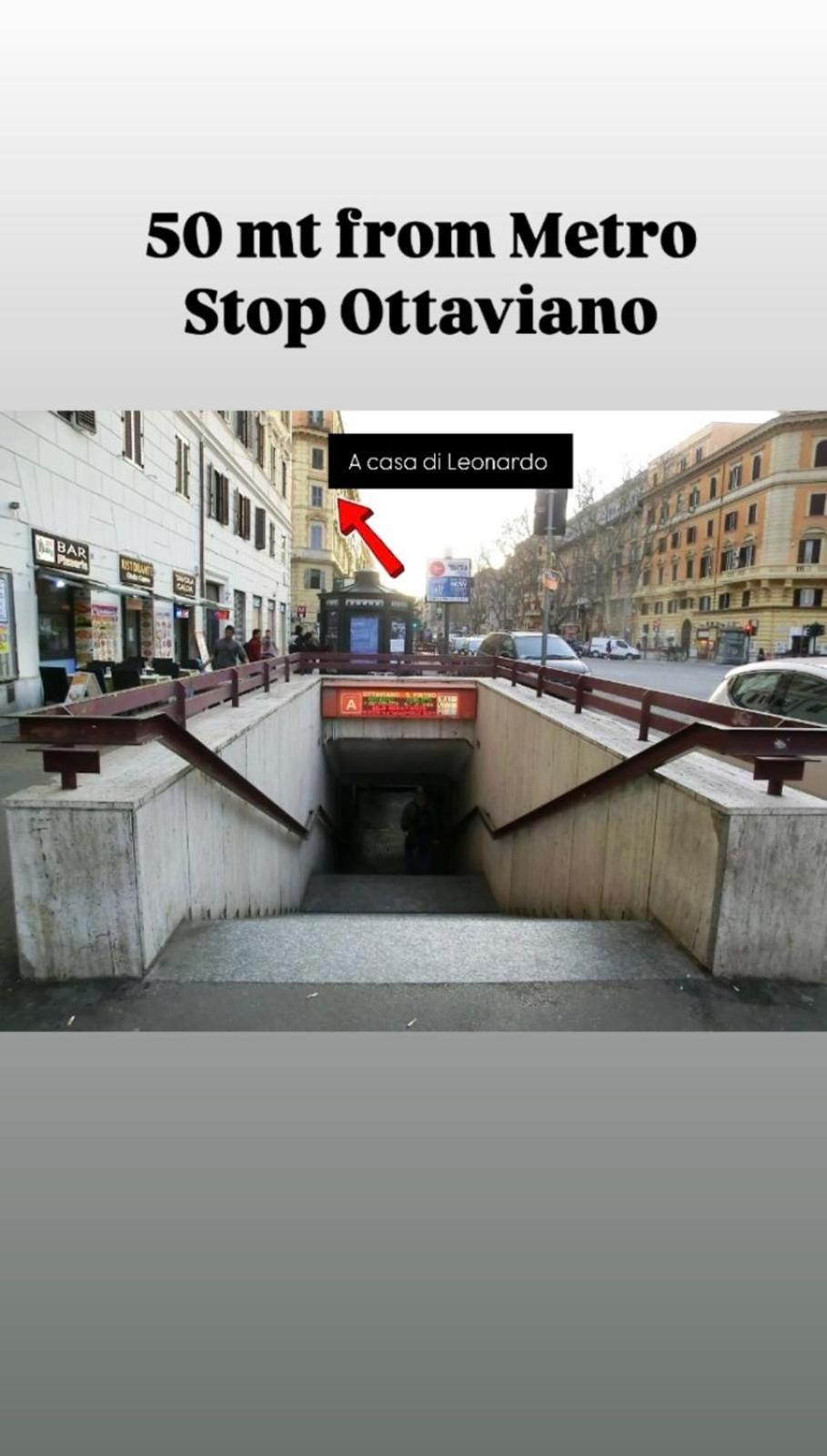 Apartmán A Casa Di Leonardo II Řím Exteriér fotografie